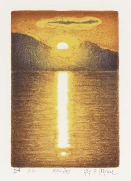 Gul Sky av Øyvind Myhre