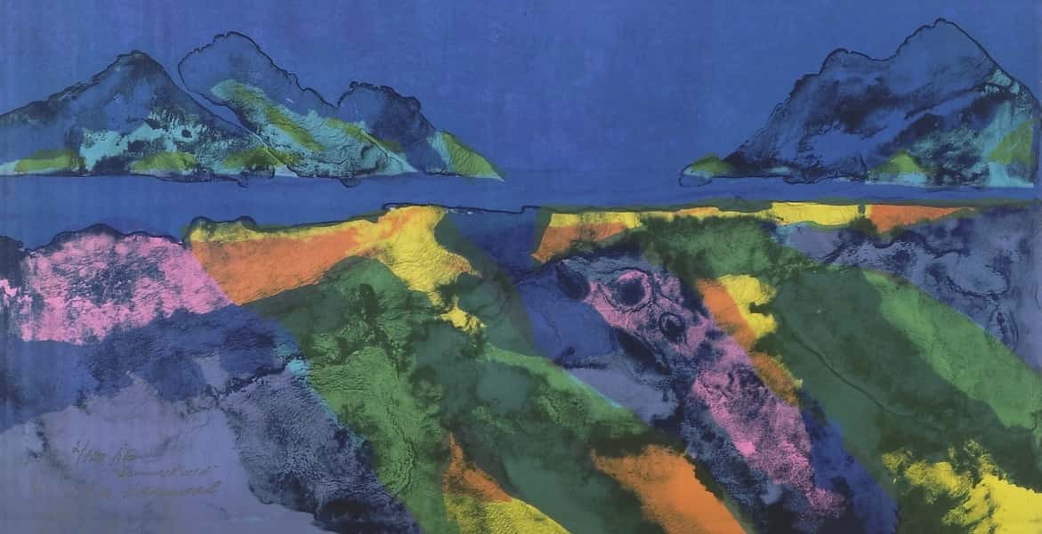 Sommerkveld av Eva Langaas