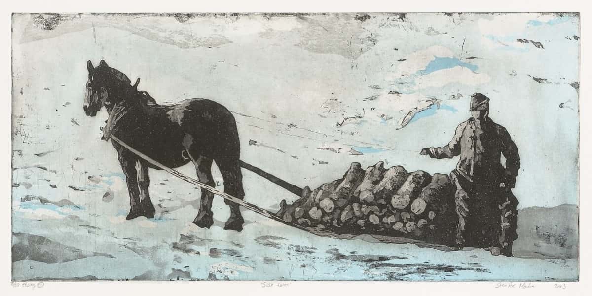 Siste turen (blå) av Svein Are Mørkve