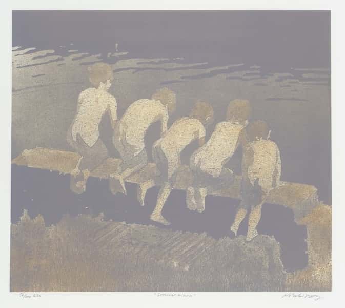 Sommerminne av Nikolai Berg