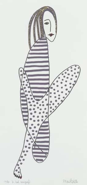 Kvikk Strektegning nr 2 av Marit Eik