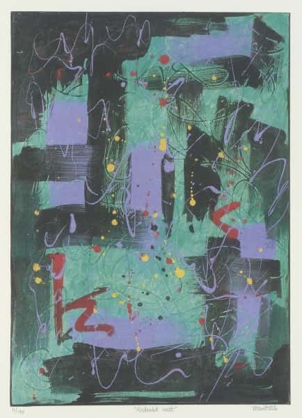 Abstrakt Natt av Marit Eik