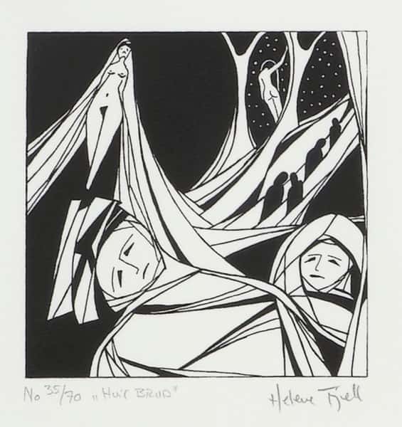 Hvit Brud av Helene Fjell