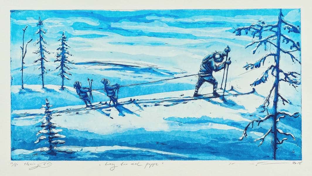 Lang tur med pappa av Kristian Finborud