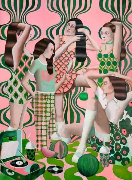 Les Demoisellles d’Artist av Edvarda Braanaas