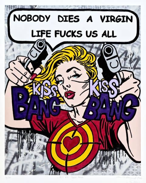 Kiss kiss bang bang av Camilla Ramsrud - CRIB