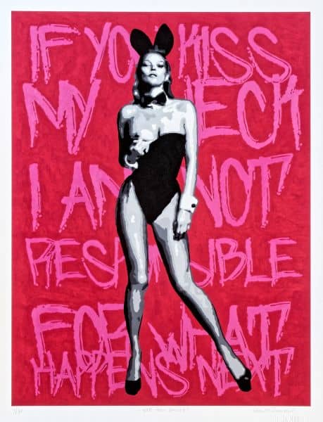 Kate Moss Bunny av Camilla Ramsrud - CRIB