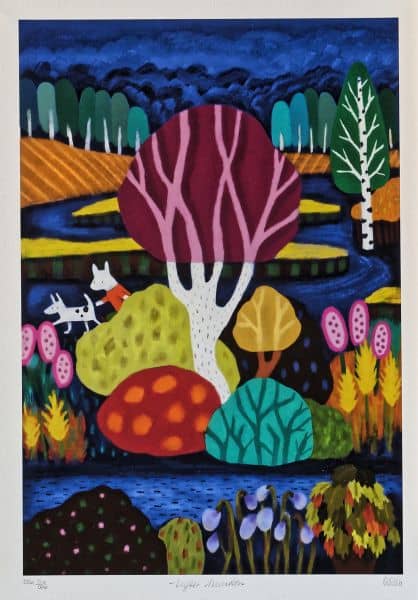 Lufter hunder av Gunilla Holm Platou