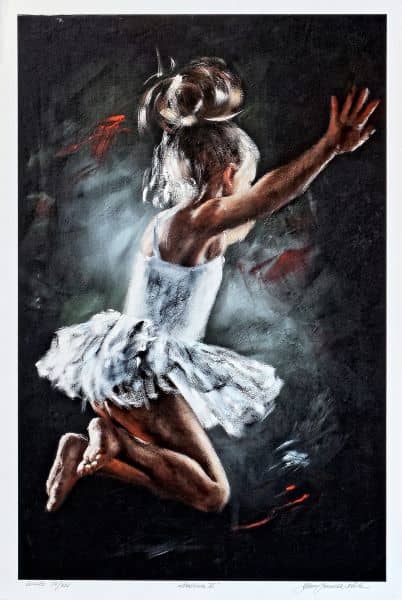 Ballerina III av Yvonne Jeanette Karlsen