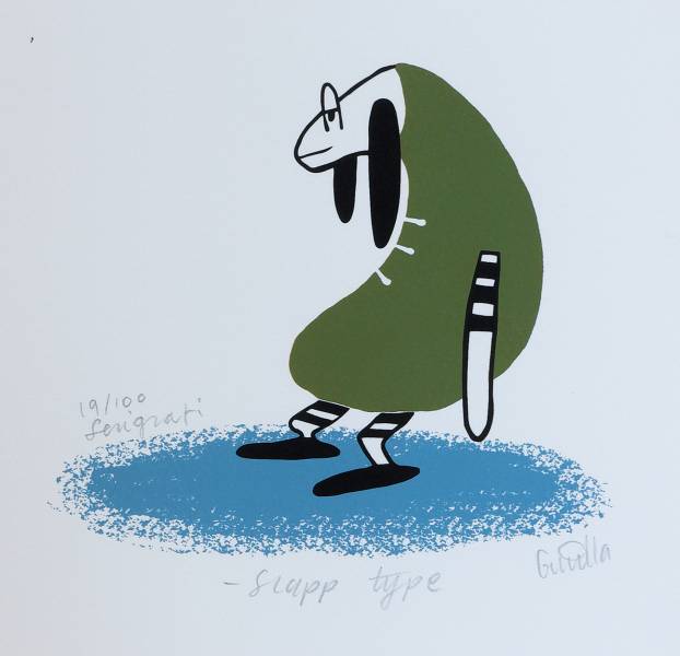 Slapp type av Gunilla Holm Platou