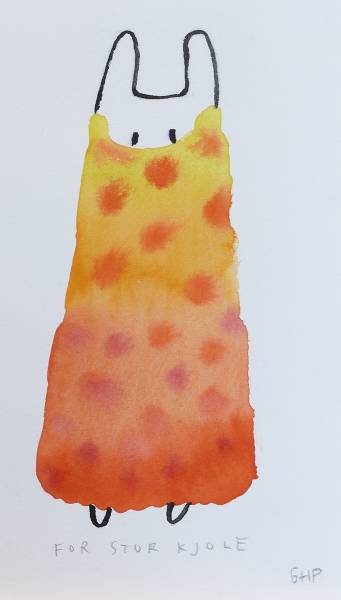 For stor kjole av Gunilla Holm Platou