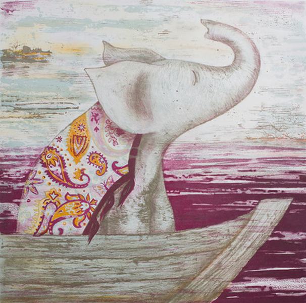 Veiviser (rød versjon) av Tina Tobiassen