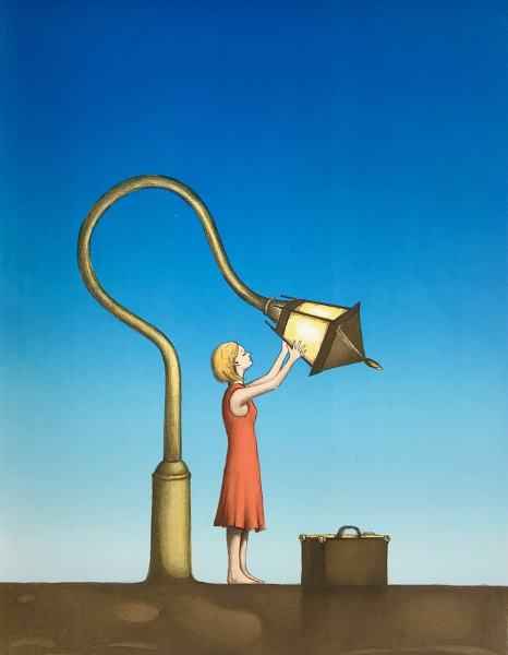 The comforting light av Tom Erik Andersen